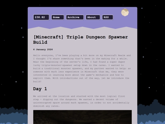 old-site-archive/posts/2026-01-06.[Minecraft] Triple Dungeon Spawner Build screenshot